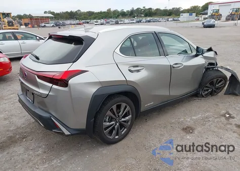 2021 Lexus Ux 250H из США, поврежденный, VIN JTHR9JBH6M2049993